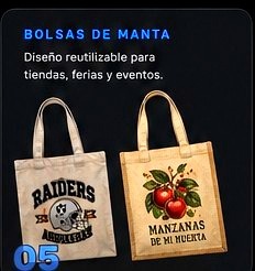 Bolsas de manta