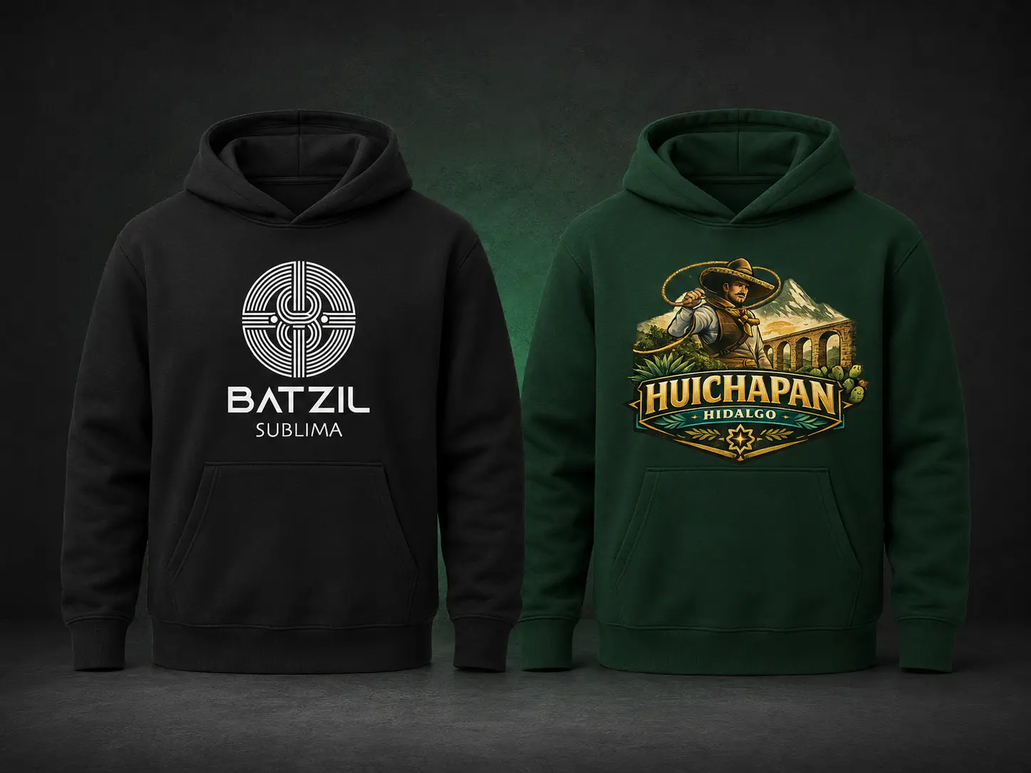 Sudaderas Batzil y Huichapan