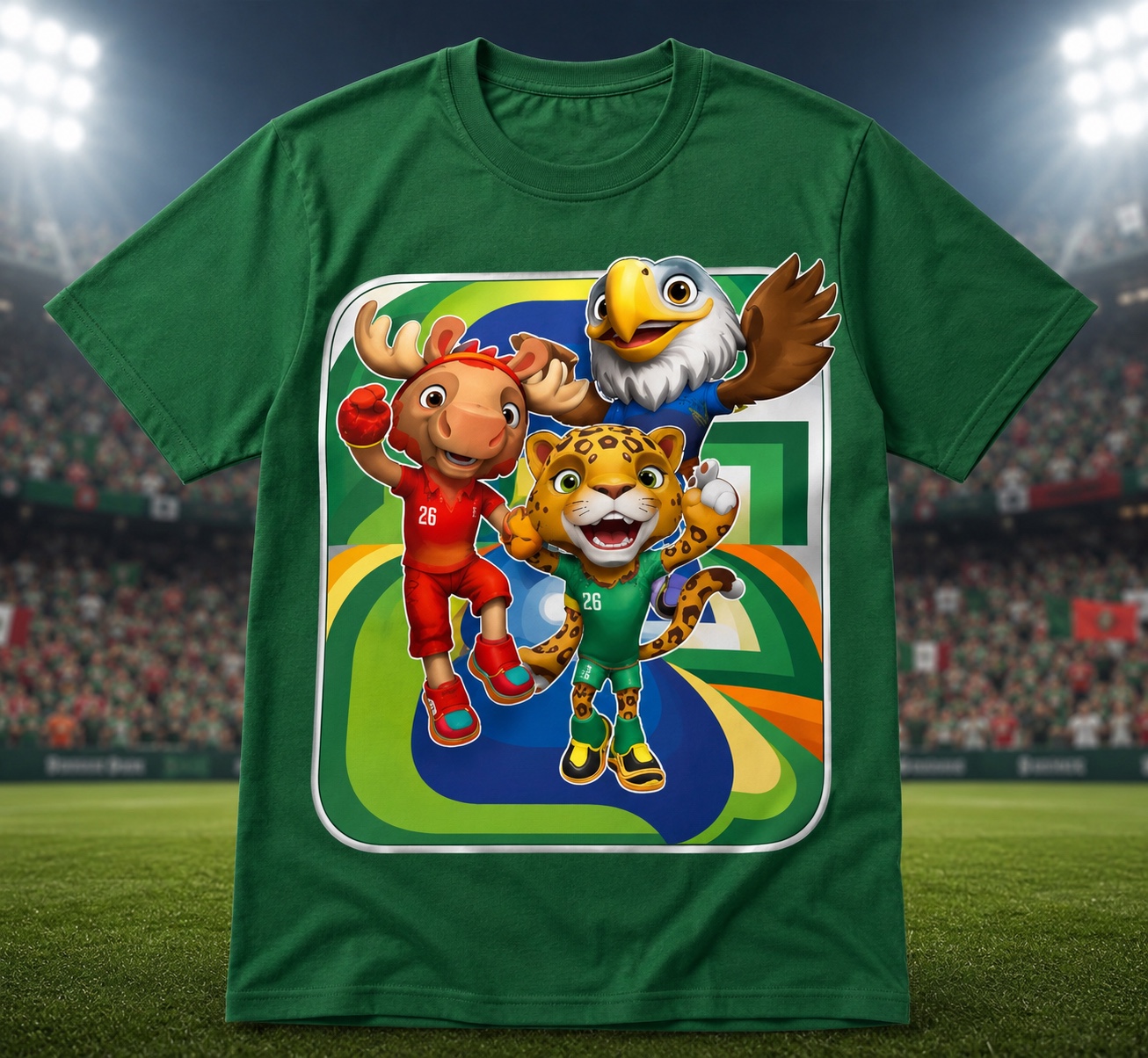 Concepto festivo México aplicado a estampado
