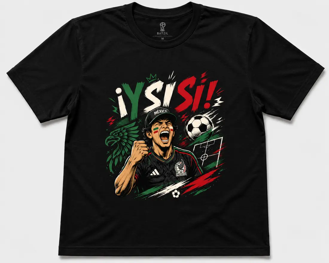 Playera negra ¿Y si sí?